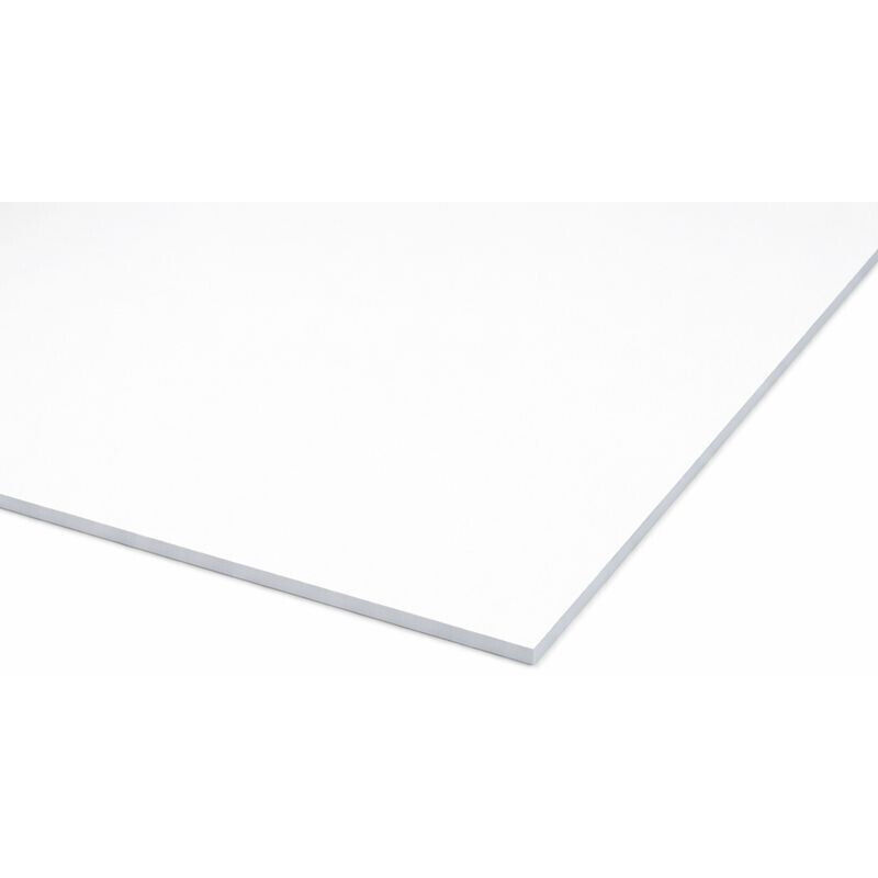 Cyanboard Lot De 6 Plaques PVC Expansé 3mm A4 Blanc Mat - Idéal Modélisme Et Bricolage