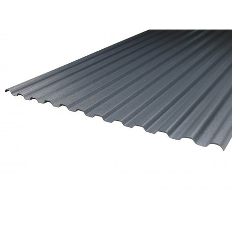 PLAQUE PVC nervurée OPAQUE 76/18