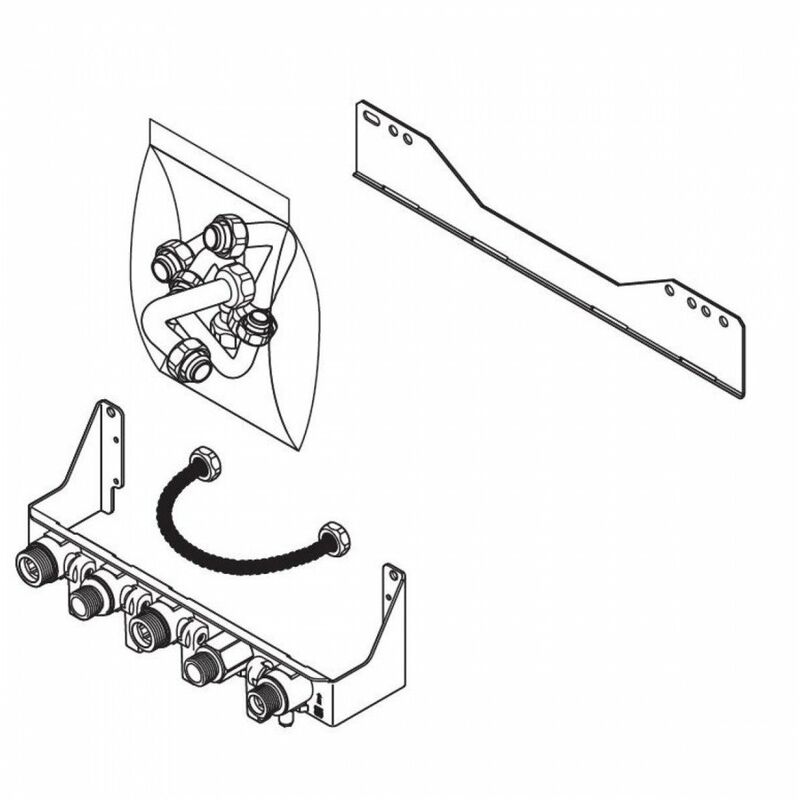 Plaque raccordement 0010040212