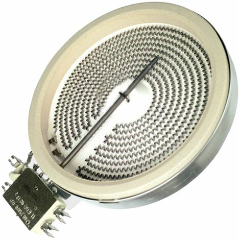 Plaque radiant 230V Ø 140mm 1200W (481281718738, 00289561) Plaque de cuisson AEG, ARISTON HOTPOINT, ASKO, BALAY, BAUKNECHT, BLAUPUNKT, BOSCH, CONSTRUCTA, CYLINDA, ELVITA, ESKIMO, ETNA, GAGGENAU, GENER