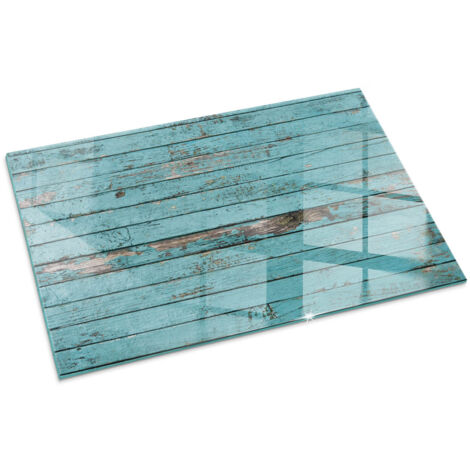 Plaque Rectangulaire de Verre pour Cheminée Revêtement de Sol Plancher de Pare-feu Protection Contre Etincelles Planches de style rustique 100x70