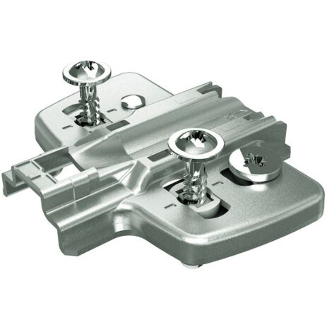Plaque SENSYS 8099 à visser avec manchon d'expansion pour charnière invisible - distance 3 mm - HETTICH