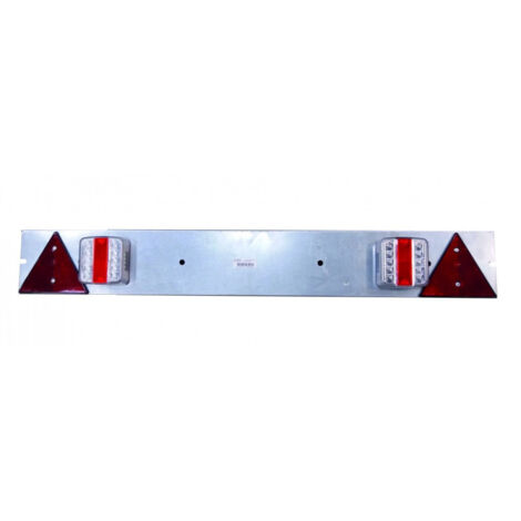 Plaque signalisation GALVA à LED 1 m - Alimentation 4 m
