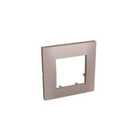 Plaque simple couleur granit 1 poste 2M pour appareillage 45X45mm ALTIRA SCHNEIDER ELECTRIC ALB45720
