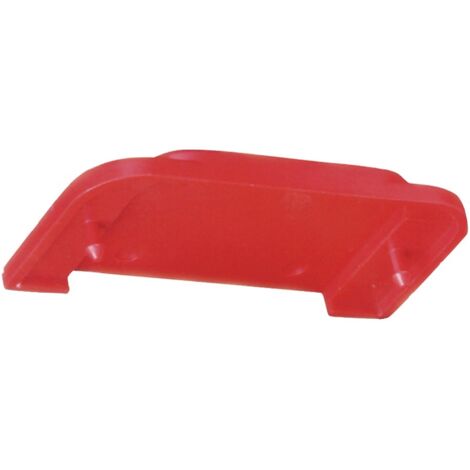 Plaque supérieure de rechange 901 292 pour capot de porte de secours type E/K rouge 6 pcs.GFS
