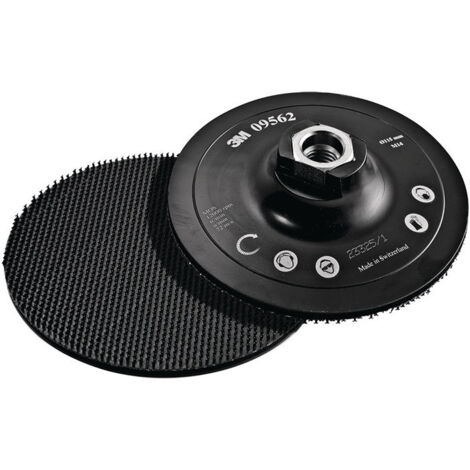 Plaque support Scotch Brite™ DH-AC D.115mm M14 Velcro 3M