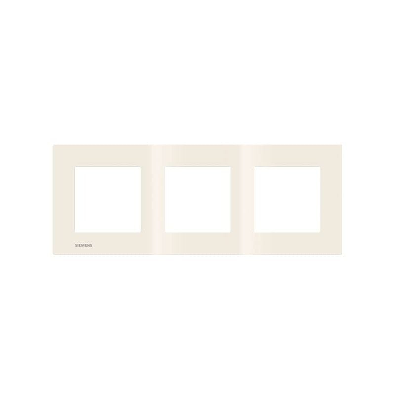 Delta viva plaque triple beige SIE009560 - Siemens