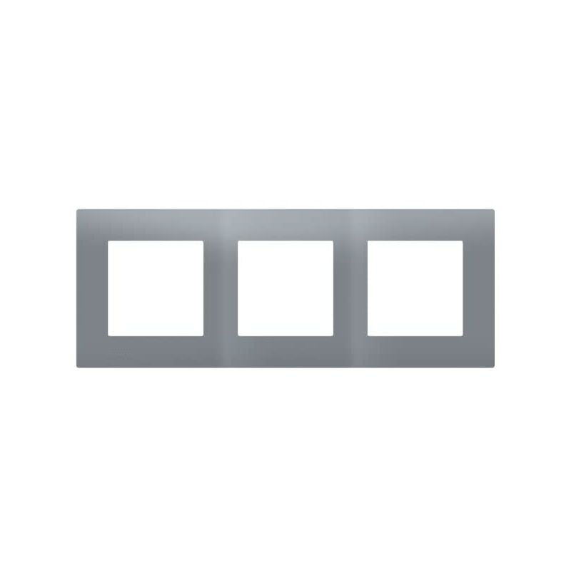 Delta viva plaque triple gris SIE003575 - Siemens