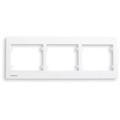 Plaque Triple Horizontale Blanc Arnould INITIA 69880 - Pour Interrupteur, D'occasion En Bon état