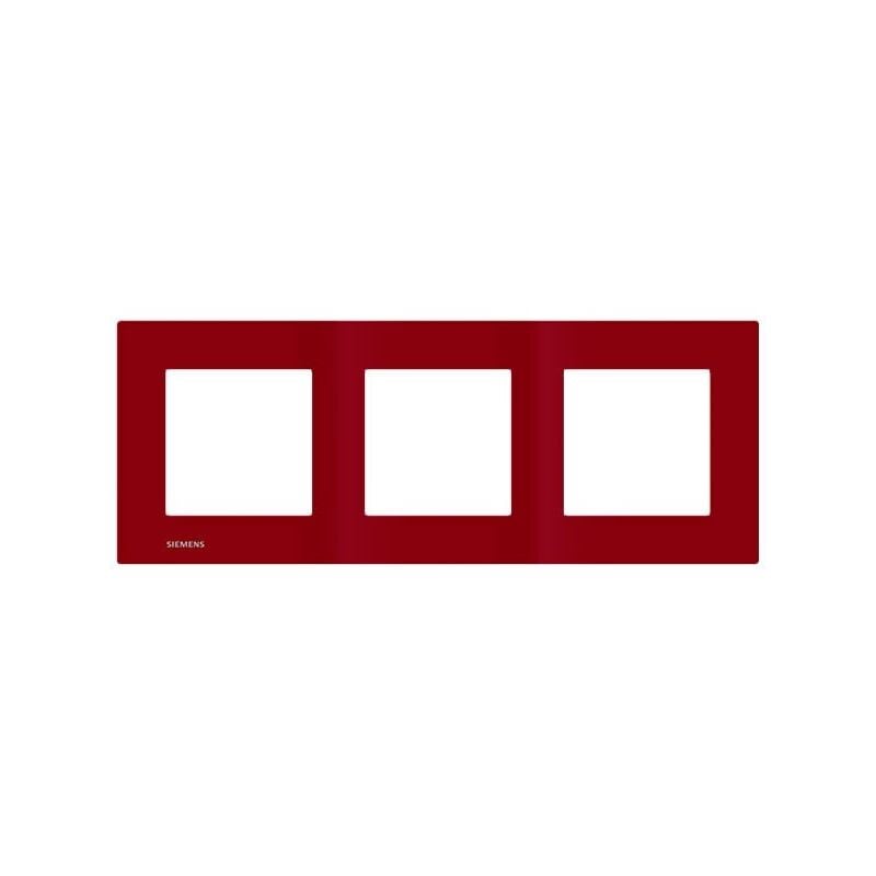 Delta viva plaque triple rouge SIE007900 - Siemens
