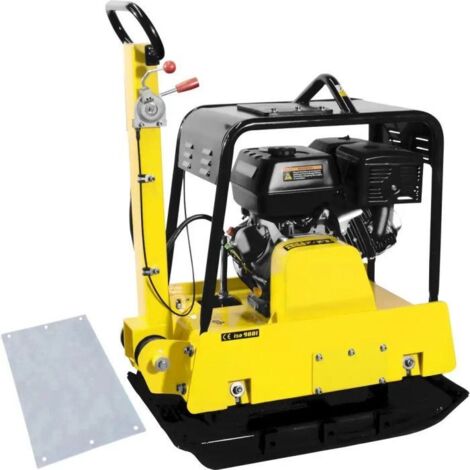 Plaque Vibrante Compacteur Essence 4000W – Zipper ZI-RPE90E – Neuve – Chantier