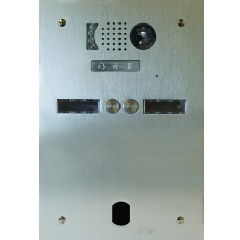 Plaque video alu 2r 2 bp 2VOICE URMET V83/202