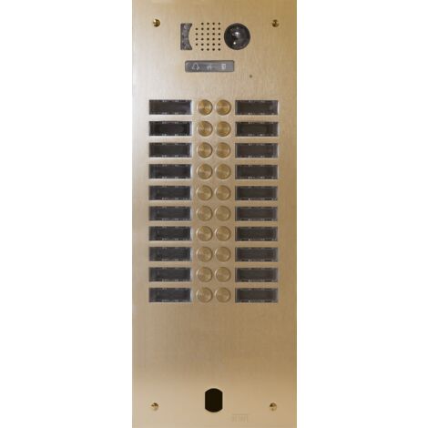 Plaque video alu 2r 20 bp 2VOICE champ URMET V83/220CH