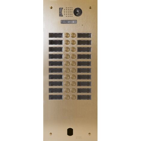 Plaque video alu 2r 20 bp 2VOICE champ URMET V83/220CH