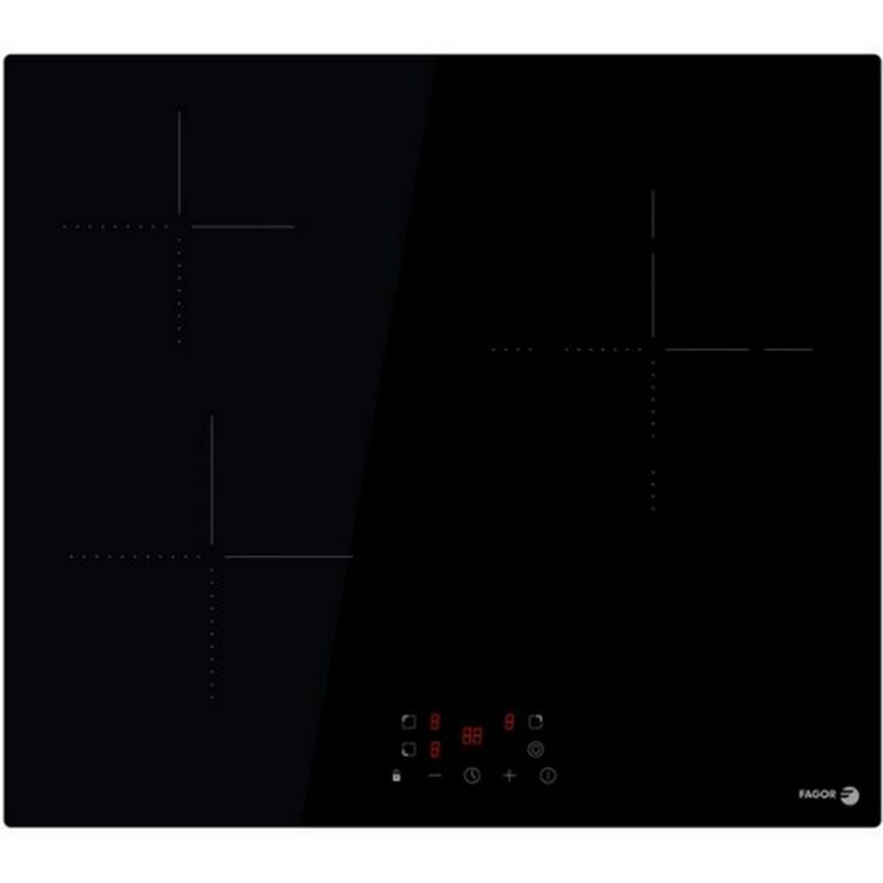 Fagor - FAV3536-Table de cuisson 3 zones dont 1 zone extensible vitro (Highlight) 5,2Kw