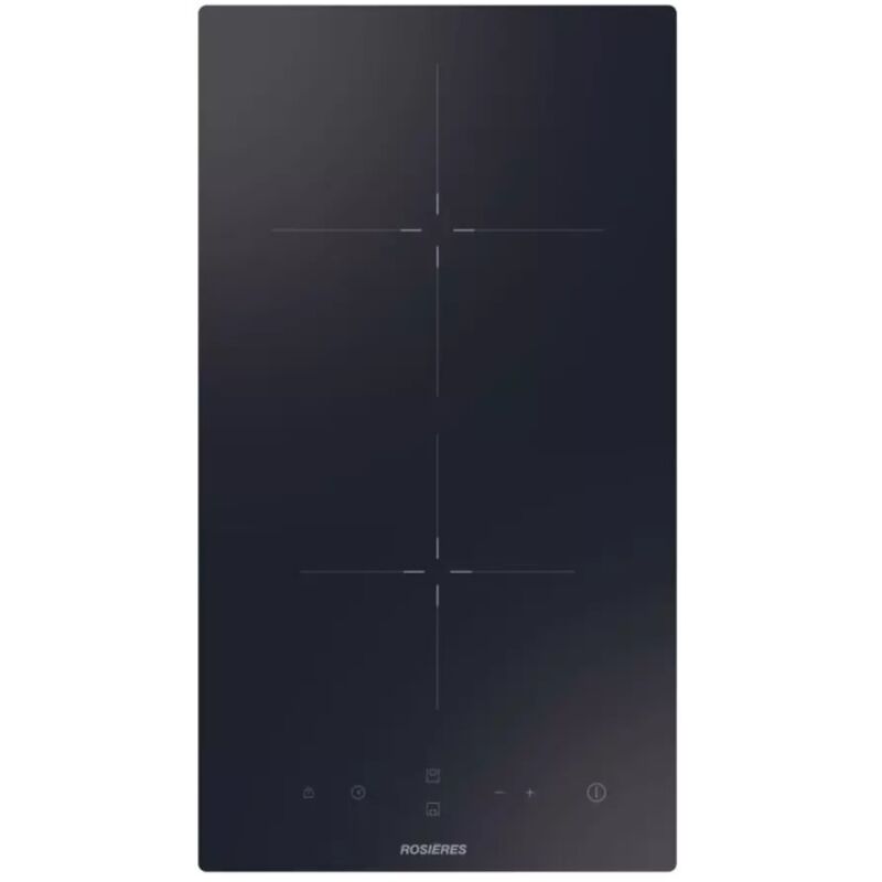 Rosieres - Table de cuisson vitrocéramique 28cm 2 feux 2900kw noir RDH32/1