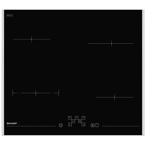 Plaque vitrocéramique SHARP 5900W 59cm, KH6V08FT00FR - Noir