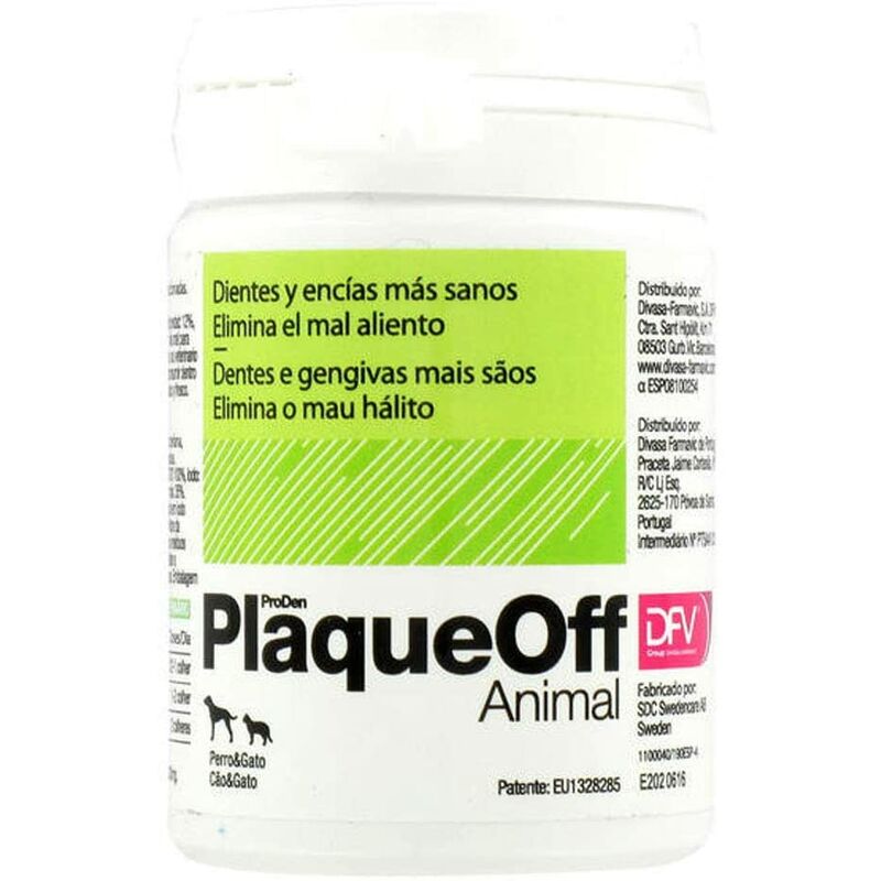 Global Network - PlaqueOff 40 gr | Suplement anti-tartre | chien d'hygiene dentaire