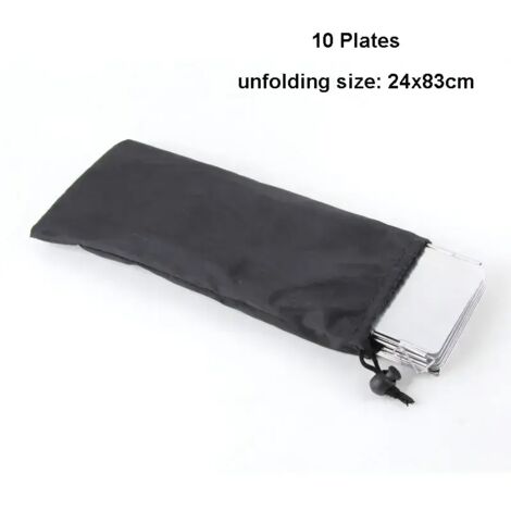 Plaques 8/9/10/12/14/16 Pare-vent pour réchaud à gaz, idéal pour le camping, les pique-niques et la cuisson en extérieur. Écran coupe-vent en alliage d'aluminium pour réchauds portables.