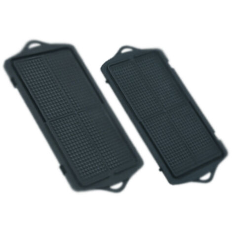 Plaques à gaufrettes x2 antiadhésives – Matériau antiadhésif pour cuisson uniforme – Démoulage facile – Compatibles gaufriers Tefal
