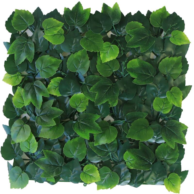 Jet7garden - Plaques clipsables de feuillage artificiel 6m² (Lot de 24) LIerre de Boston