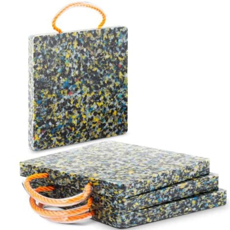 Plaques de calage - MSW - Dimensions : 30 x 30 x 3cm - Matériaux : plastique (PE-HD)