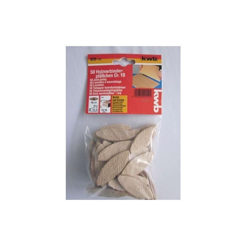 Holzverbindungsplaettchen