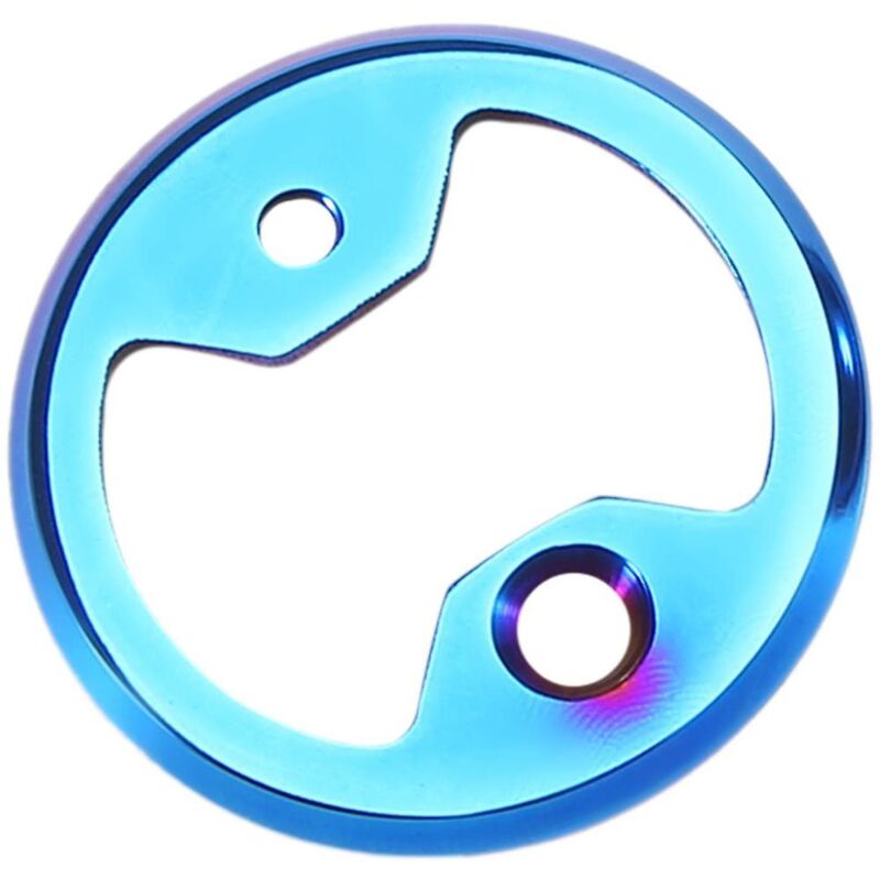 Plaques de pédale de vélo Cales en titane pour Comp Zero Aero Nano Pièces de vélo d'action légères, bleu