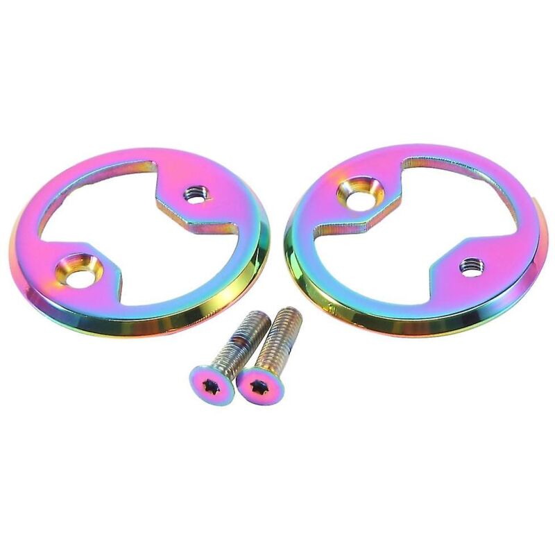Plaques de pédale de vélo en titane pour pièces de vélo d'action légères Comp Zero Aero Nano, multicolore