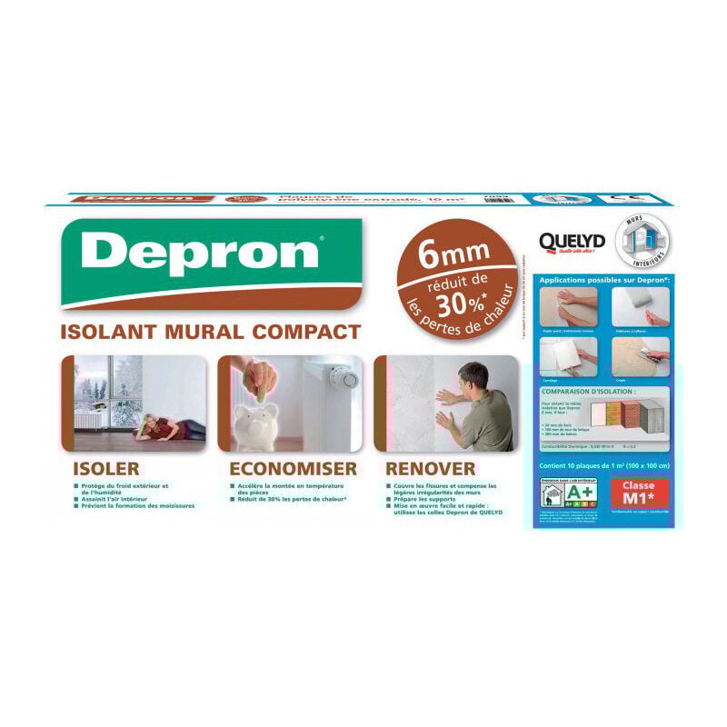 Plaques de polystyrène 6mm x10 depron