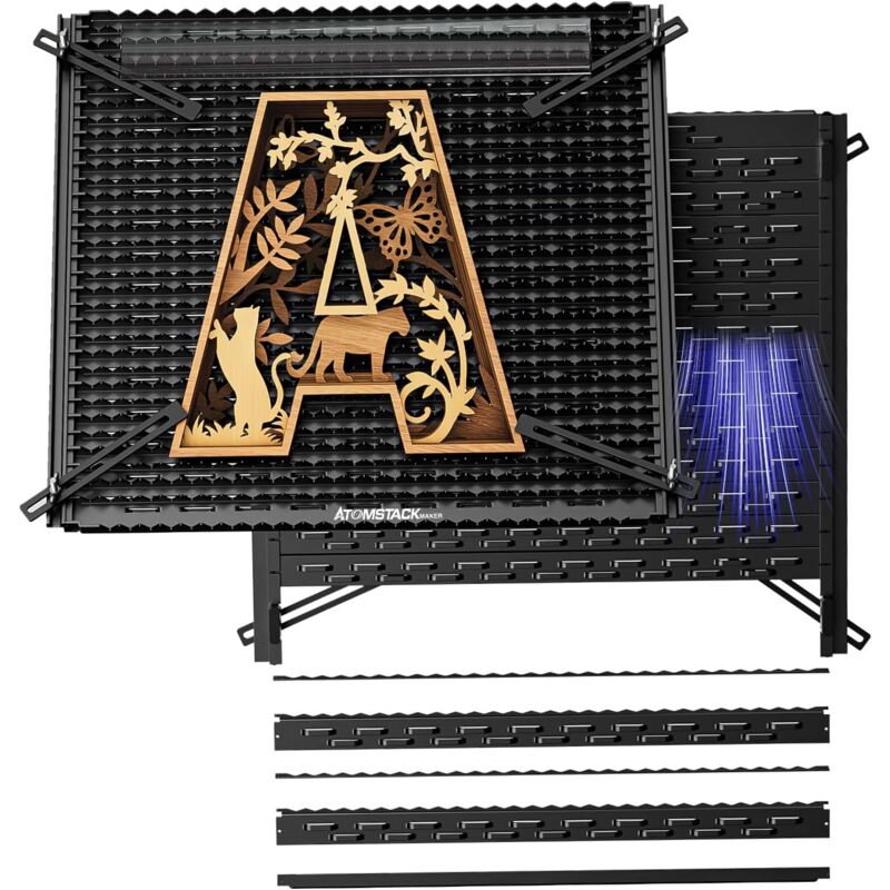 Atomstack - Plaques de protection F3 (460430 mm) pour Machine à graver-A20 pro, S10 pro, A5 pro Machine à graver