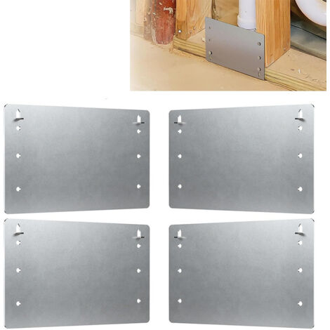 Plaques de protection pour câbles et tuyaux à fixation par clous  protecteurs anti-clous pour ossatures en bois  dispositifs anti-clous pour câbles et tuyaux
