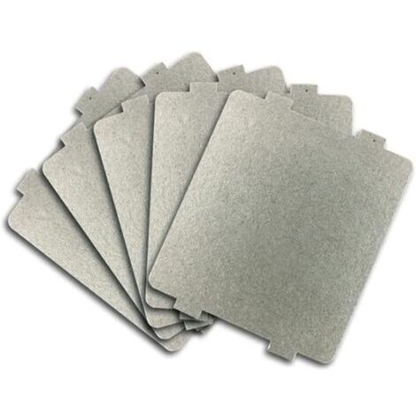 Plaques mica de microondes, Guide d’ondes, 99 x 108 mm Compatible avec Frigidaire 5304464061 (5 pièces)