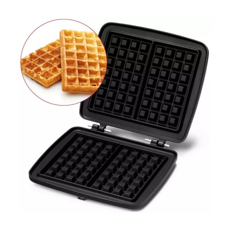 Frifri - Plaques pour gaufres traditionnelles noir FM0022