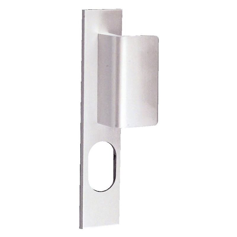 Plaque palière A2P golf argent - Pour serrure séries 5000 A2P Vachette