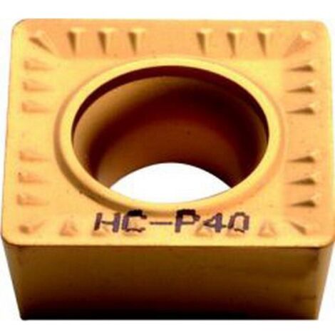 Plaquette amovible de fraisage ISO, Désignation : SCMT 09T304 WM MTM10, Rayon d'angle : 0,4 (Par 10)