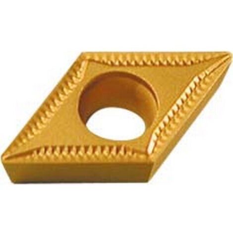 Plaquette amovible de tournage ISO, Désignation : DCMT 11T308 F PMK 5025, Rayon d'angle : 0,8 (Par 10)