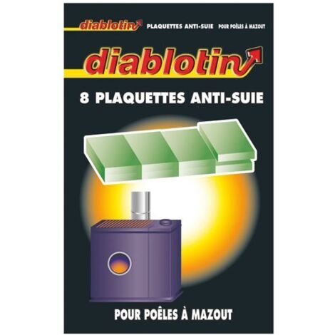 Plaquette boîte de 6 – Dégazeur et désemboueur – Filetage plomberie pour installation facile – Élimine suie et dépôts dans tuyaux – Diablotin
