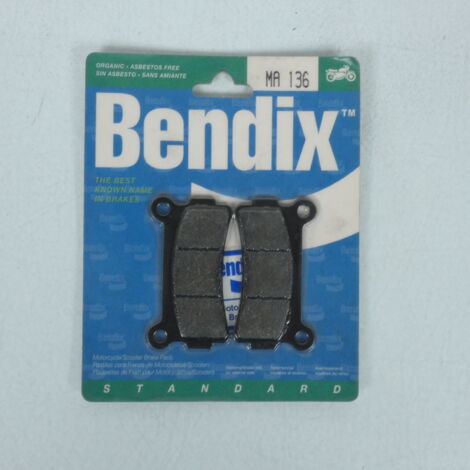 Plaquette de frein AR Bendix MA136 pour moto Beta 240 ALP 1992