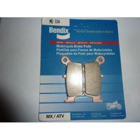 Plaquette de frein Bendix pour Moto Gas gas 300 EC 2000 à 2015