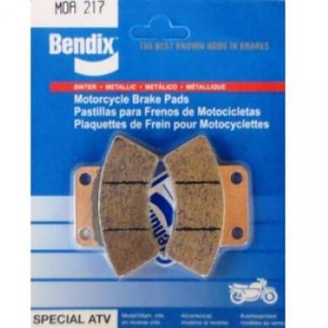 Plaquette de frein Bendix pour Quad Polaris 250 Scrambler 1990 à