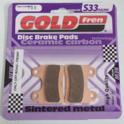 Plaquette de frein Gold Fren pour Moto AJP 200 PR4 Enduro 2004 à