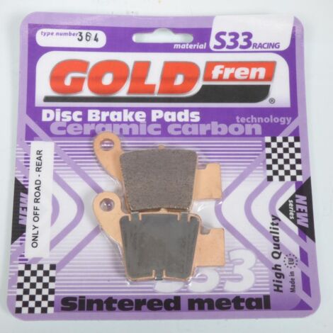 Plaquette de frein Gold Fren pour Moto AJP 200 PR4 Enduro 2012 à
