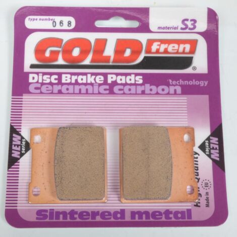 Plaquette de frein Gold Fren pour Moto Honda 750 Cb Kz 1980