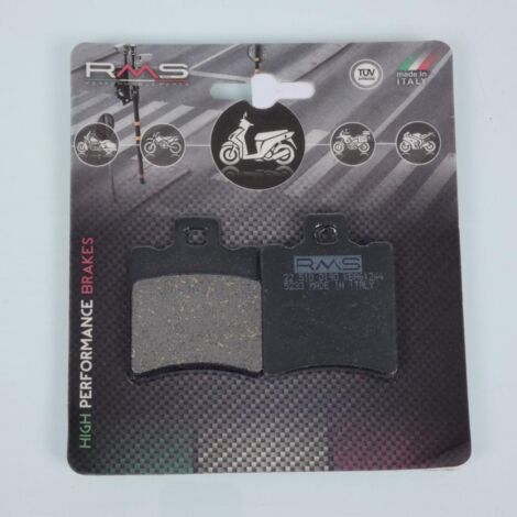 Plaquette de frein RMS pour Scooter MBK 100 Yn Ovetto 2000 à 2004