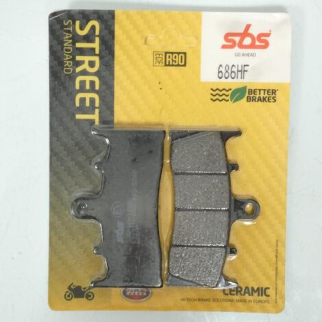 Plaquette de frein SBS pour Moto Kawasaki 1100 ZRX 1996 à 2000