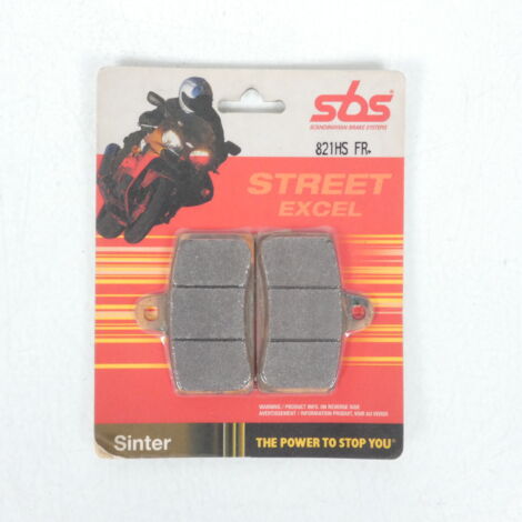 Plaquette de frein SBS pour Moto Peugeot 50 XR7 2008 à 2011 VGA