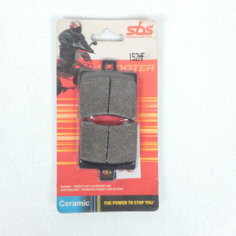 Plaquette de frein SBS pour Scooter Malaguti 125 Phantom Max 2004