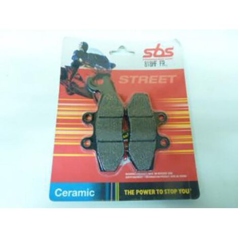 Plaquette de frein SBS pour scooter Piaggio 125 X9 Evolution