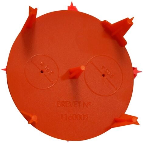 E-ROBUR plaquette de rebouchage - diamètre 67 à 70 mm - lot de 20 - agi robur 393188